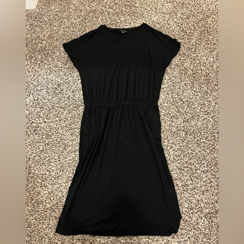 Banana Republic Classic Black Midi Dress